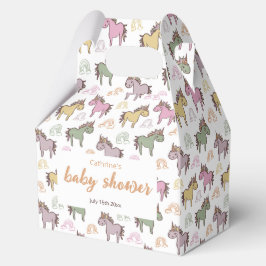 Unicorn Baby Duwer Gender Neutral Geschenkschachtel