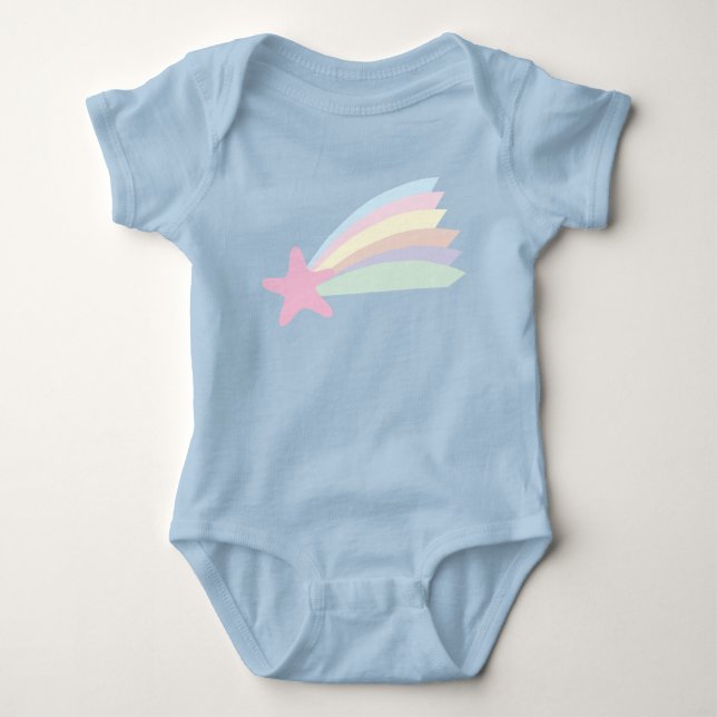 Unicorn - Baby Jersey Bodysuit Strampler (Vorderseite)
