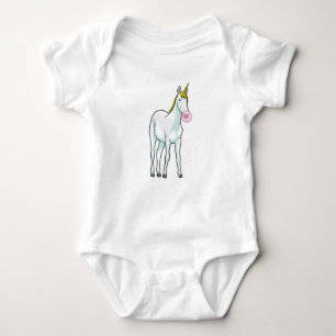 Unicorn Baby Strampler