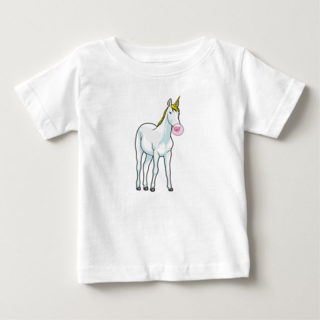 Unicorn Baby T-shirt (Vorderseite)