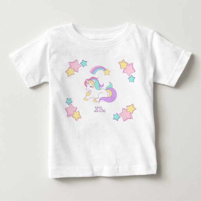 Unicorn Baby T - Shirt (Vorderseite)