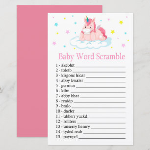 Unicorn Baby word Rammspiel