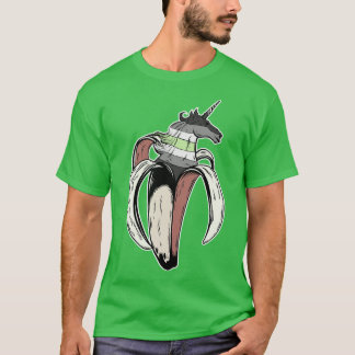 Unicorn Banana LGBT Pride Flag T-Shirt