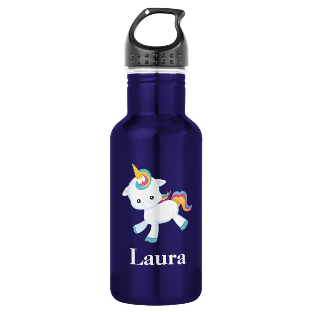 Unicorn Beauty Edelstahlflasche (Vorderseite)