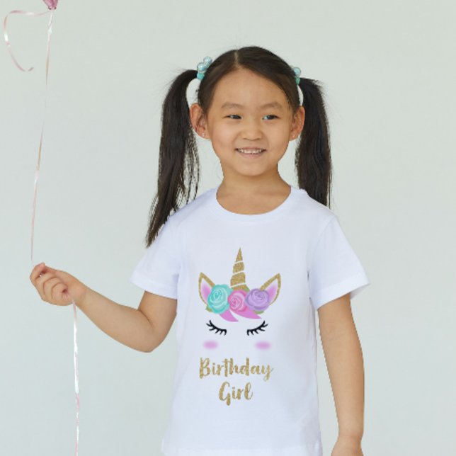 Unicorn Birthday Gast of Honor T-Shirt (Unicorn Birthday Guest of Honor  T-Shirt)