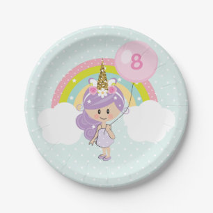 Unicorn Birthday Party Teller