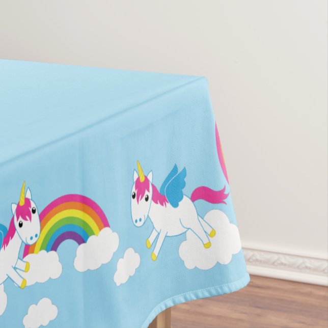 Unicorn Birthday Party Tischdecke (Beispiel)