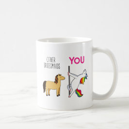Unicorn Bridesmaid Funny Gastgeschenk Hochzeit Kaffeetasse