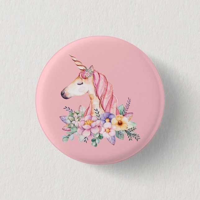 Unicorn Button (Vorderseite)