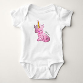 Unicorn Cat Baby Strampler