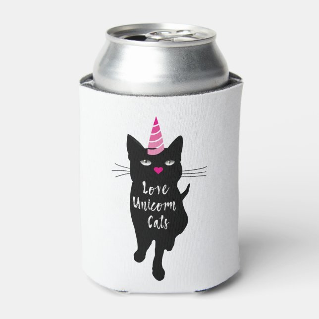 Unicorn Cat Dosenkühler (Kanne Vorderseite)
