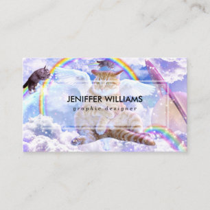 Unicorn - Caticorn Visitenkarte