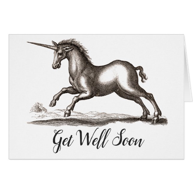 Unicorn Classic Running Magic Woodland Créature (Devant horizontal)