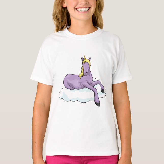 Unicorn Cloud T-Shirt (Vorderseite)