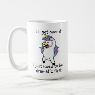 Unicorn Coffee Tasse - Whimsical Drama Queen Gift 