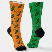 Unicorn Courgette Novelty Socks