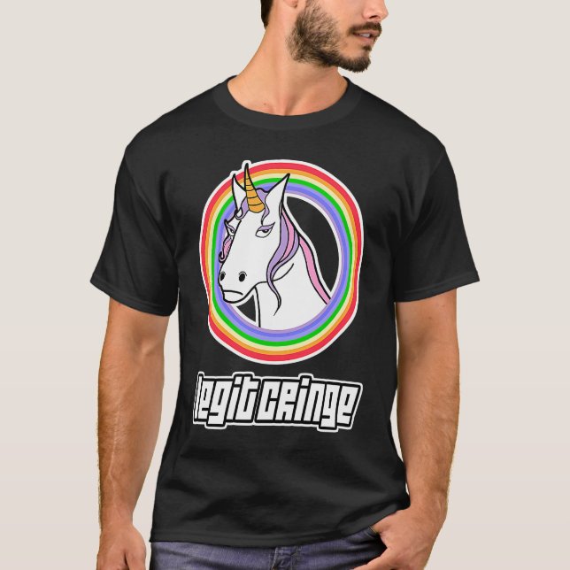 Unicorn Cringe T-Shirt (Vorderseite)