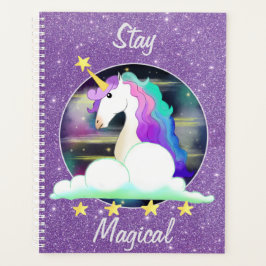 Unicorn Daily Planner Planer