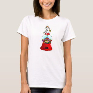 Unicorn, der Gumballs kackt T-Shirt