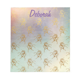 Unicorn Dream Girly Notizblock