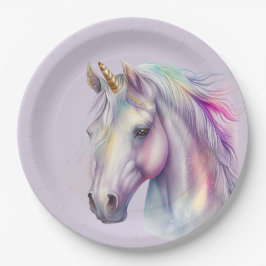 Unicorn Dream Pappteller