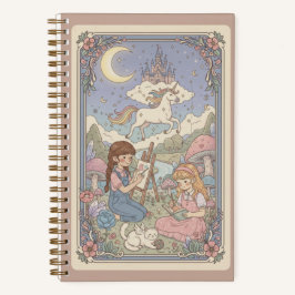 Unicorn Dream & Whimsical Artists Meadow Journal Notizbuch