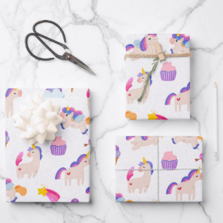 Unicorn Dreams Geschenkpapier Set