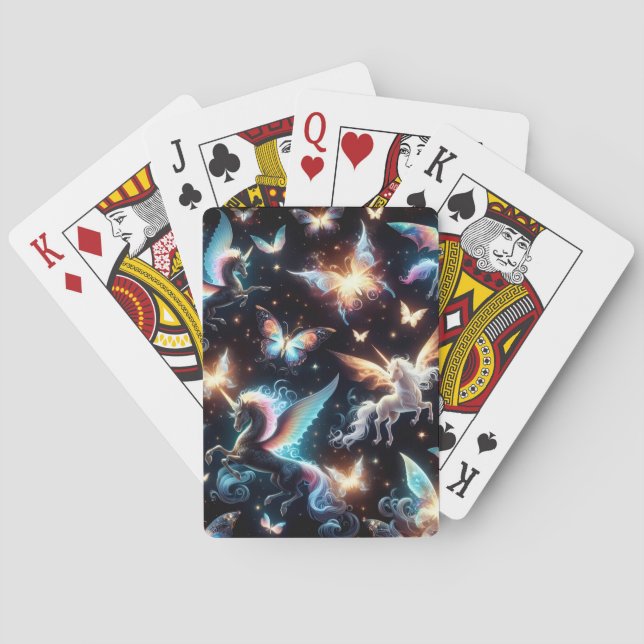Unicorn Dreams Spielkarten (Rückseite)