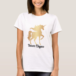 Unicorn Elegance T-shirt La magie des rêves