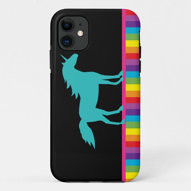 Unicorn et Rainbow iPhone 5 Coque (Dos)