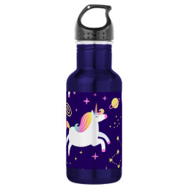 Unicorn Fan Club Muster Niedlich Edelstahlflasche