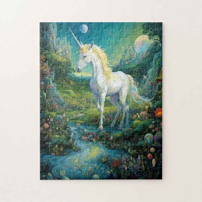 Unicorn Fantasy Art (Vertikal)