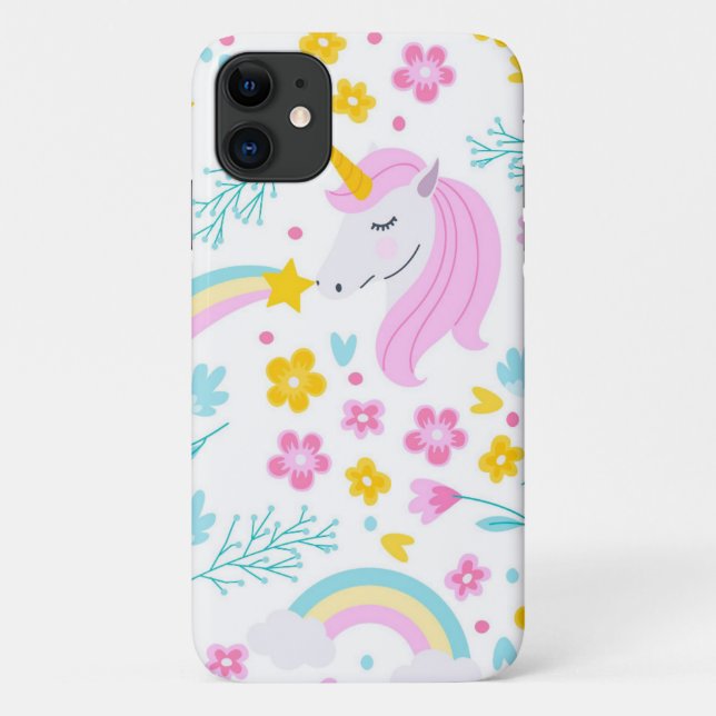 Unicorn Fantasy Case-Mate iPhone Hülle (Rückseite)
