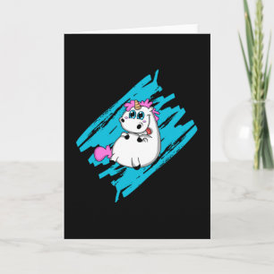 Unicorn Fantasy Niedlicher Tiere Funny Rainbow Gif Karte