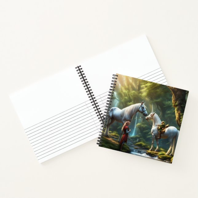 Unicorn Fantasy Notizbuch (Innenseite)