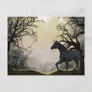 Unicorn Fantasy Postcard Postkarte