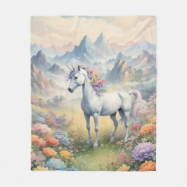 Unicorn Fleece Blanket