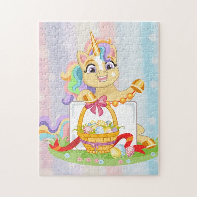 Unicorn Frühjahr magische Einhorn Sommerurlaub (Vertikal)