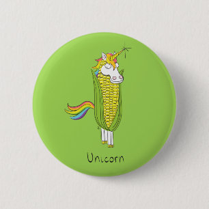 Unicorn Funny Mais Button Button