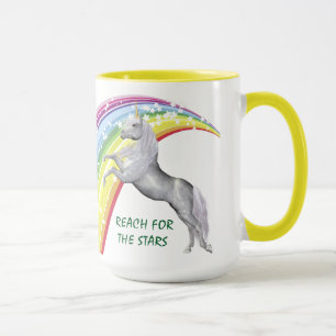 Unicorn Gelb 15 oz Combo Tasse