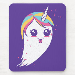 Unicorn Ghost Mousepad