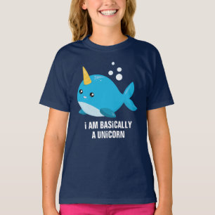 Unicorn Girls' Hanes TAGLESS® T - Shirt
