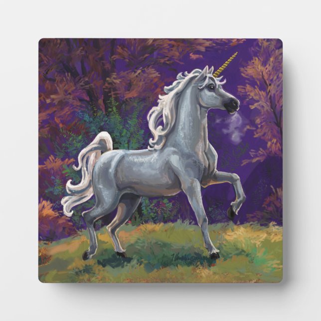 Unicorn Glade Fotoplatte (Vorderseite)