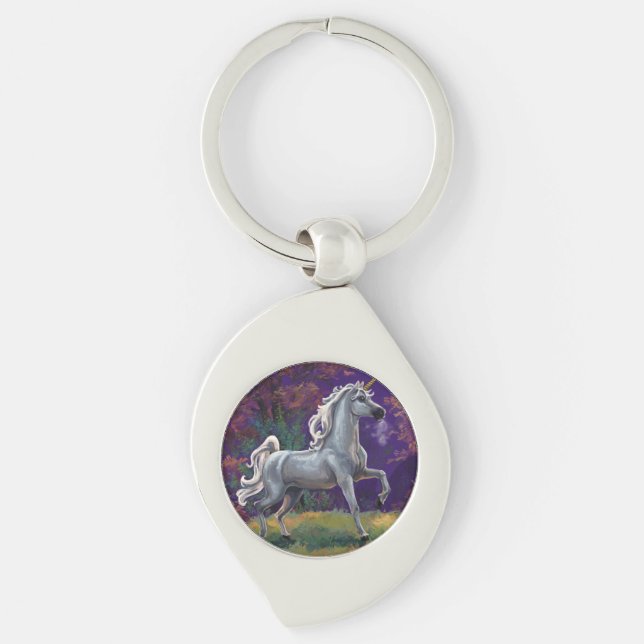 Unicorn Glade Schlüsselanhänger (Vorderseite)