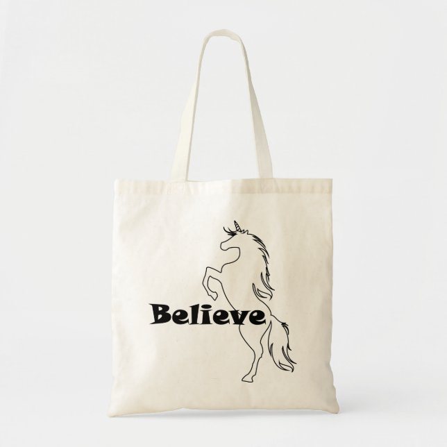 Unicorn Glaube Design - Tasche des Haushalts (Vorne)