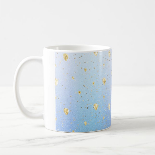 Unicorn-Glitzer Kaffeetasse (Links)