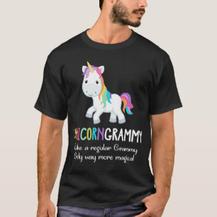 Unicorn Grammy Niedlich Magical Funny Christmas T-Shirt