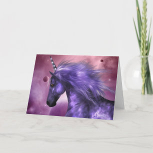 Unicorn Grußkarte Karte