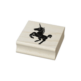 Unicorn-GummiBriefmarke (sauber) Gummistempel