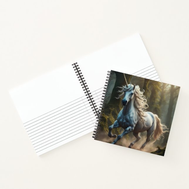Unicorn Hardcover Notizbuch (Innenseite)